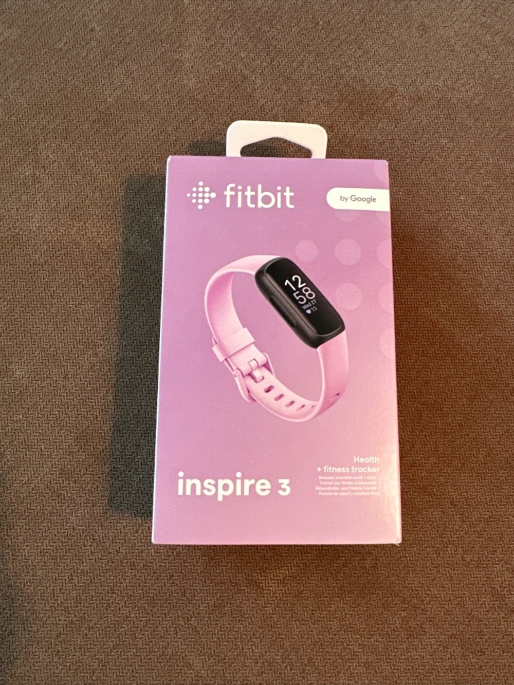 fitbit inspire 3 by Google Health & Fitness Tracker Lilac NEW in box NIB